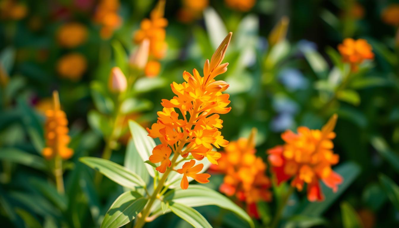 asclepias tuberosa, butterfly weed plant