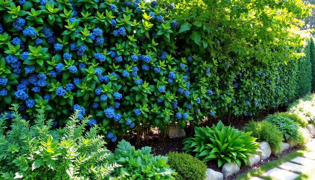 blue princess holly landscape design