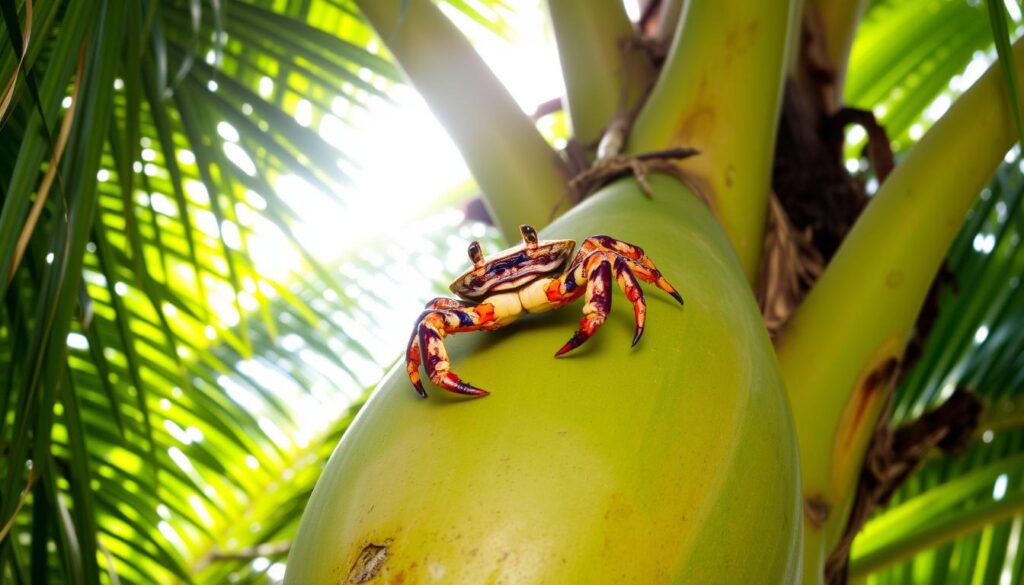 coconut tree crab