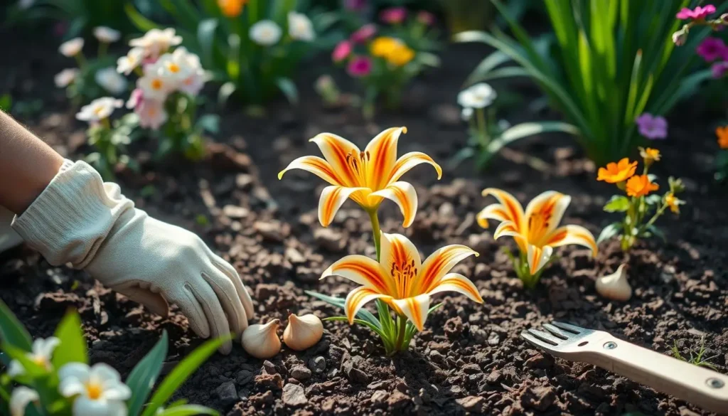 planting tiger lily