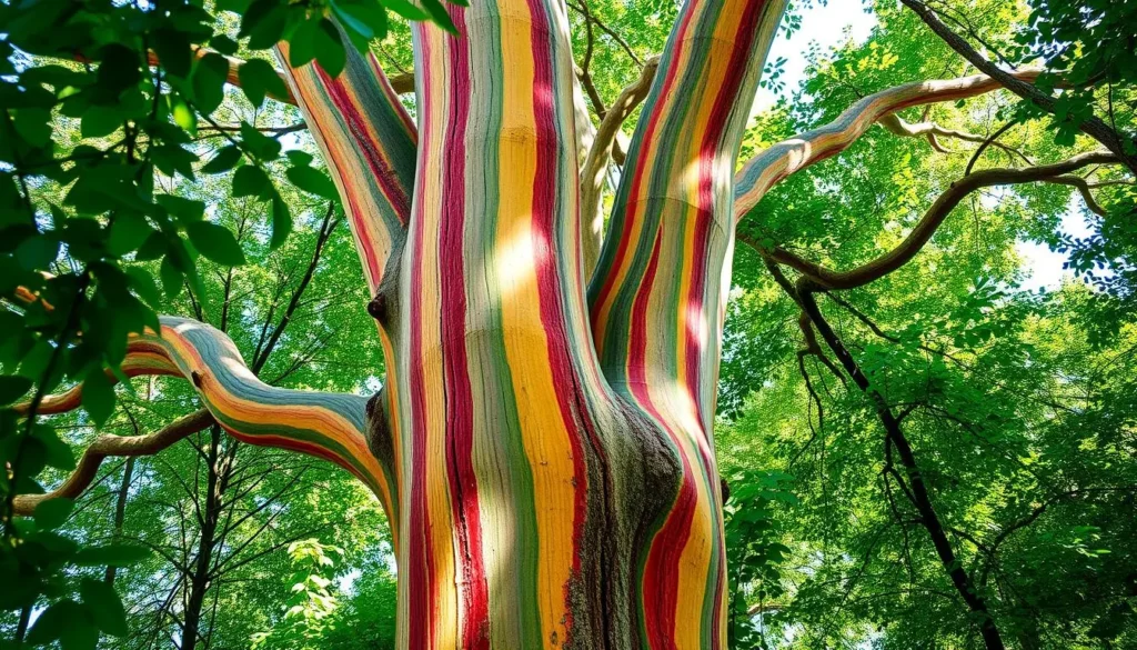 rainbow eucalyptus tree