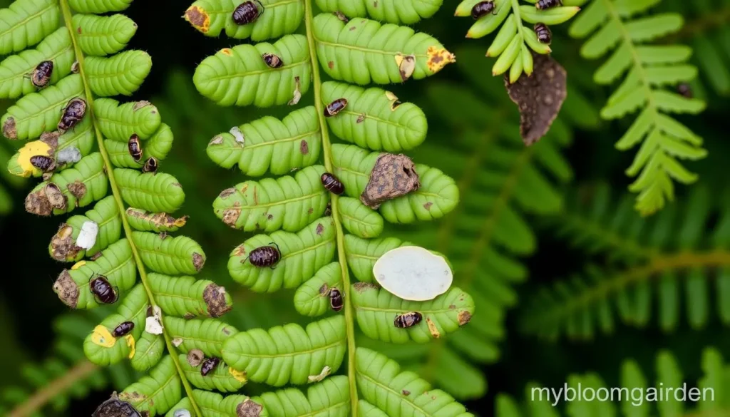 elkhorn fern pests and diseases