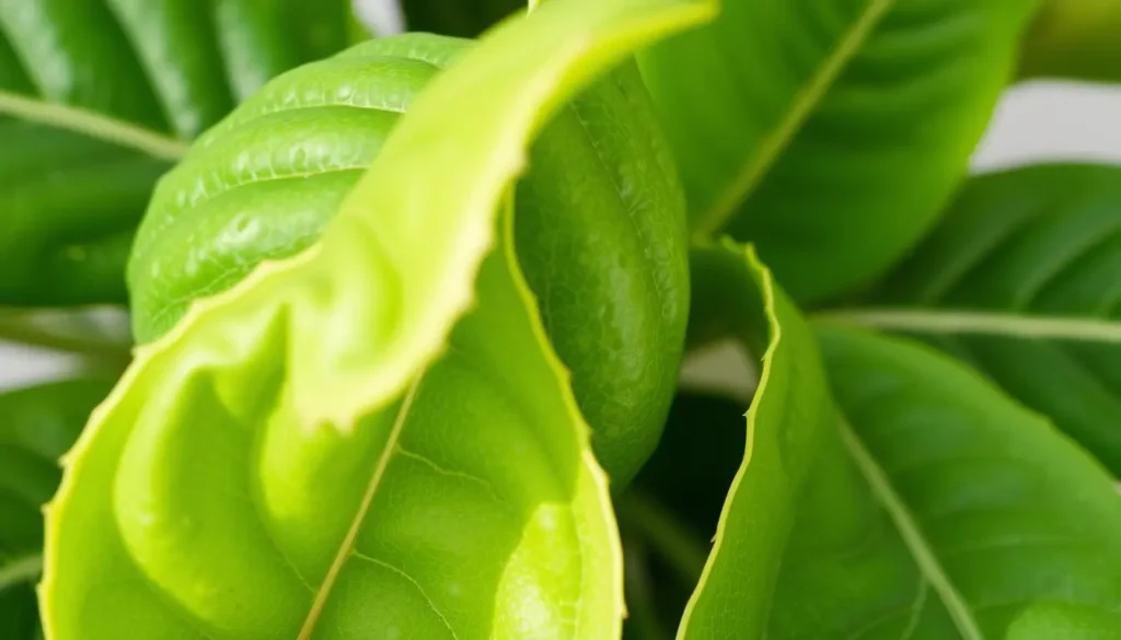 avocado plant leaves