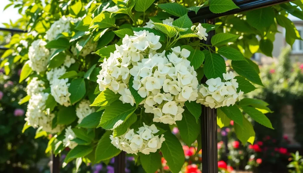 climbing hydrangeas