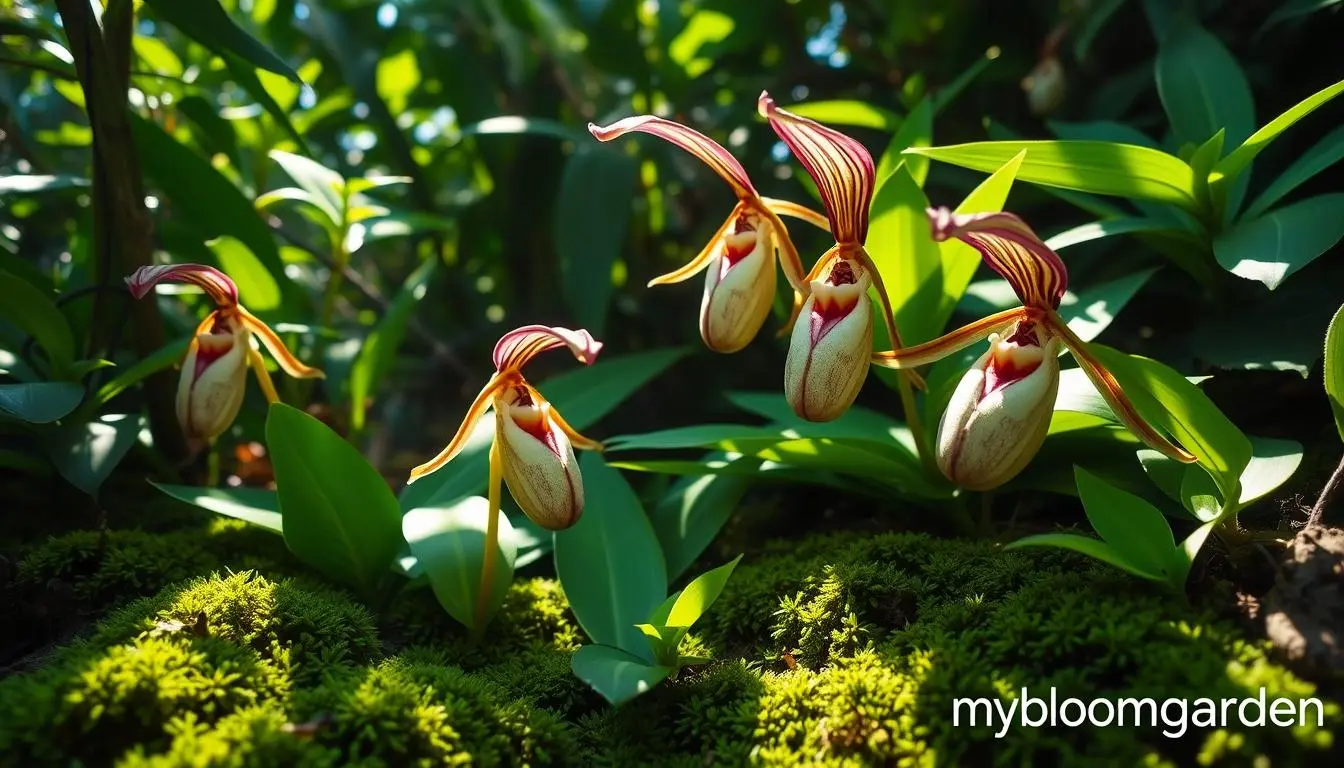 Lady Slipper Orchids