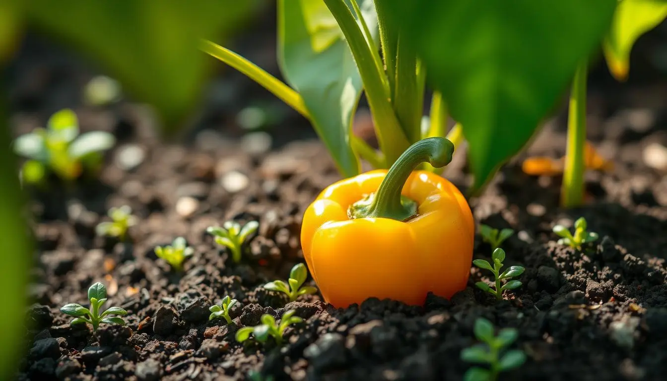 how to plant a bell pepper seed