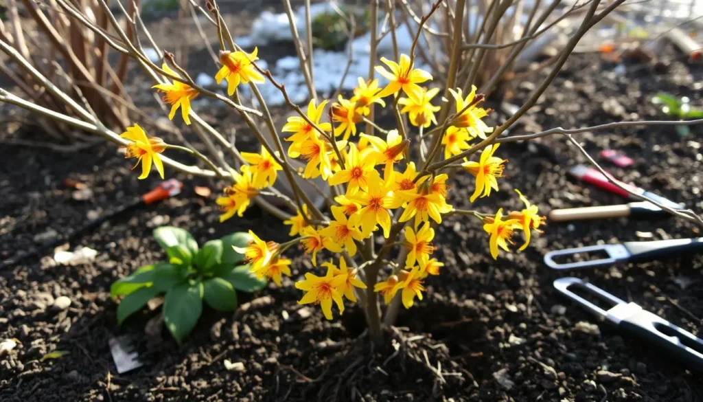 witch hazel planting