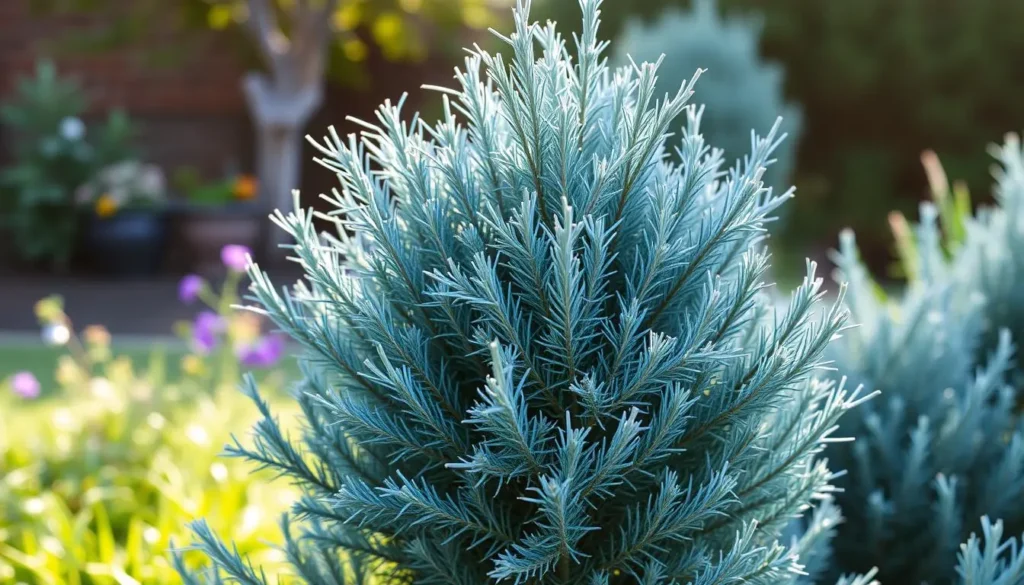 blue arrow juniper shrub