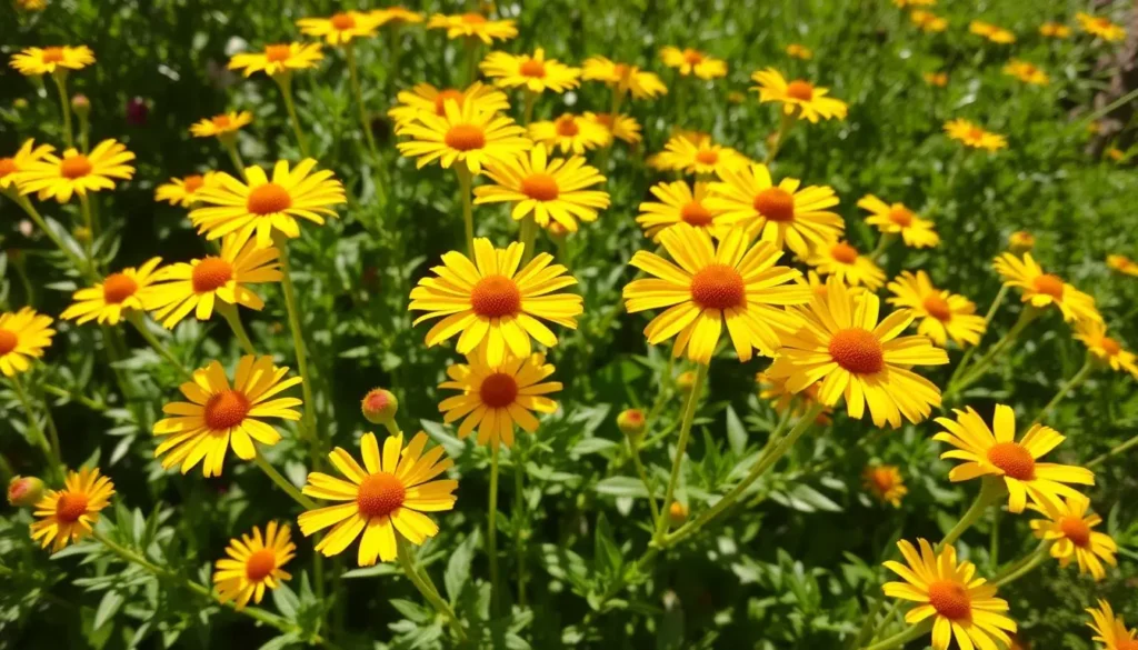 Tickseed flowers