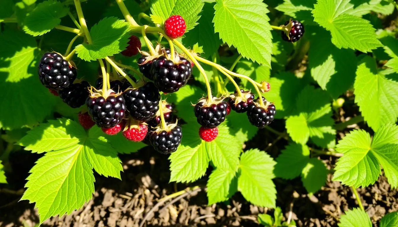 plant black raspberries