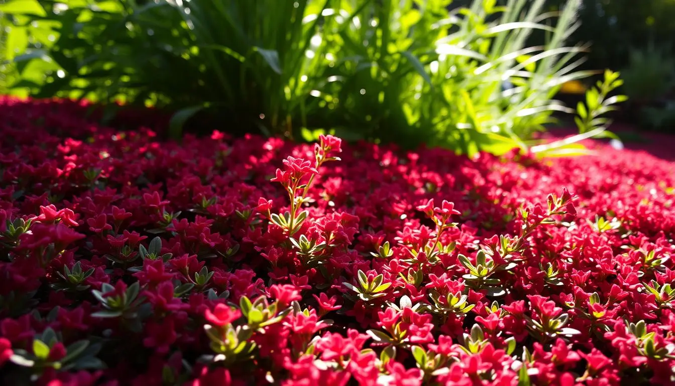 red creeping thyme