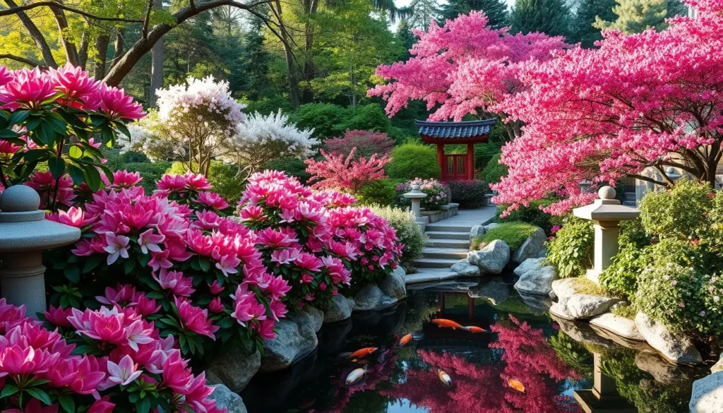 japanese azalea garden