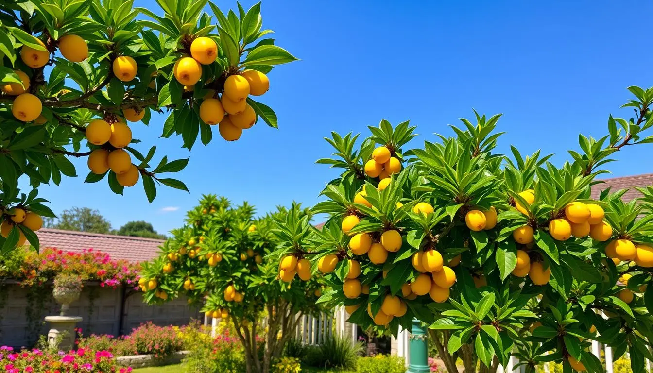 loquat trees