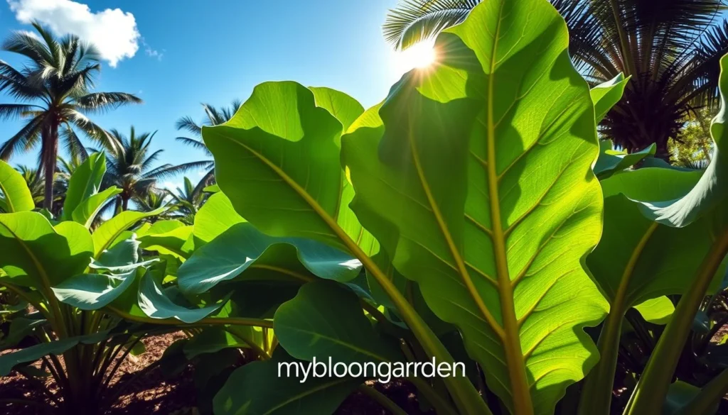 giant taro care