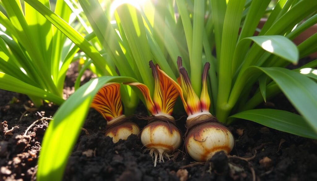 tiger lily bulb care