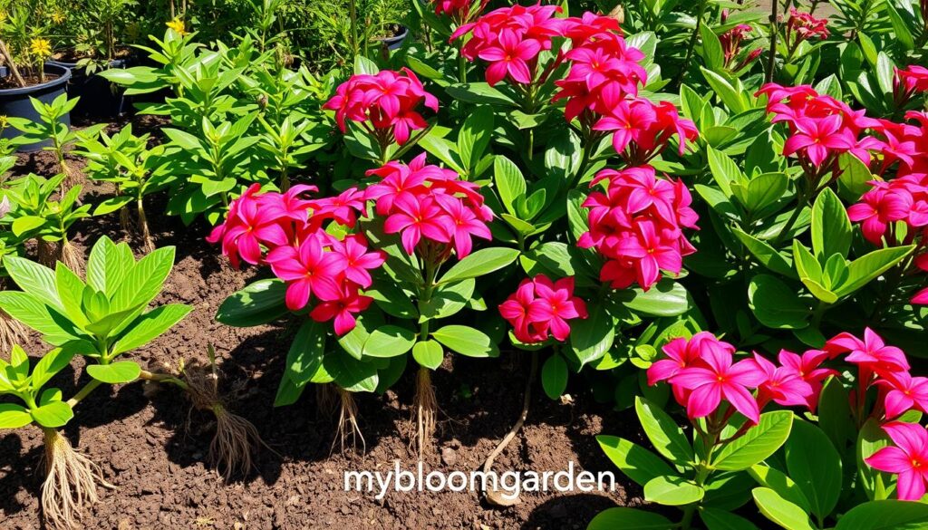 Ixora plant propagation