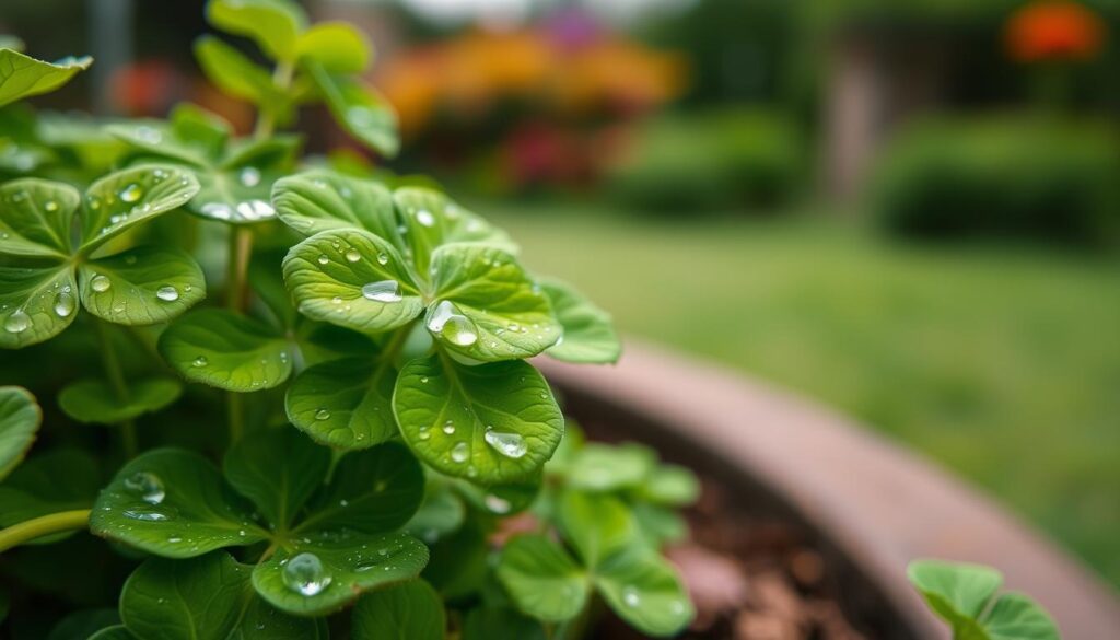 four leaf clover plant