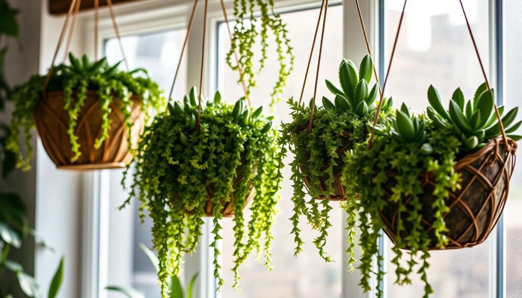 hanging baskets