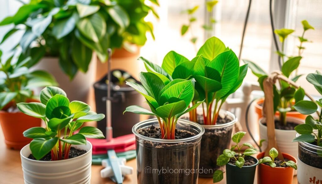 indoor begonia propagation