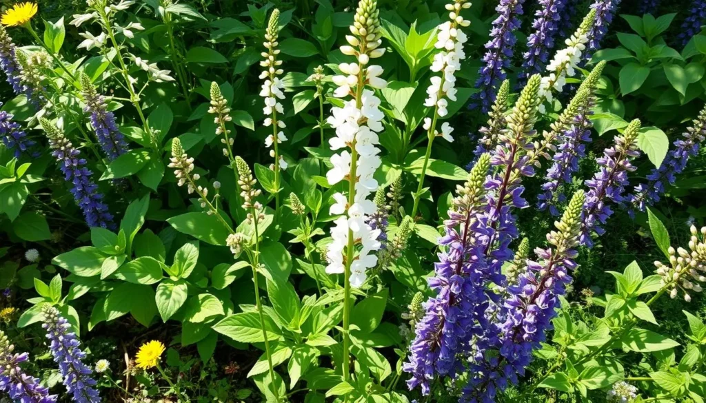 baptisia alba companion plants