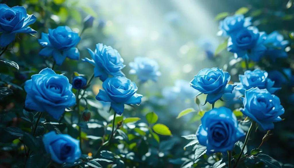 Blue rose symbolism