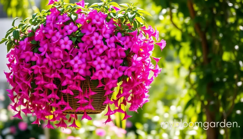 hanging basket flowers