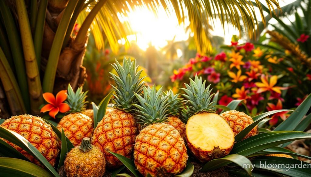 tropical fruit harvest