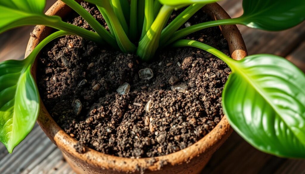 zz plant potting soil